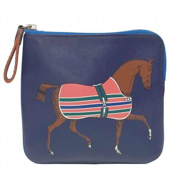 エルメス Hermes カレ ポケット ヴォースイフト ホース 馬 ブランド小物 ポーチ レディース