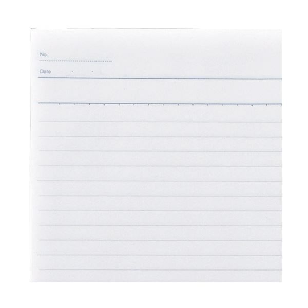 TANOSEE ノートブック セミB5 B罫6mm 50枚 ブルー 1セット 120冊