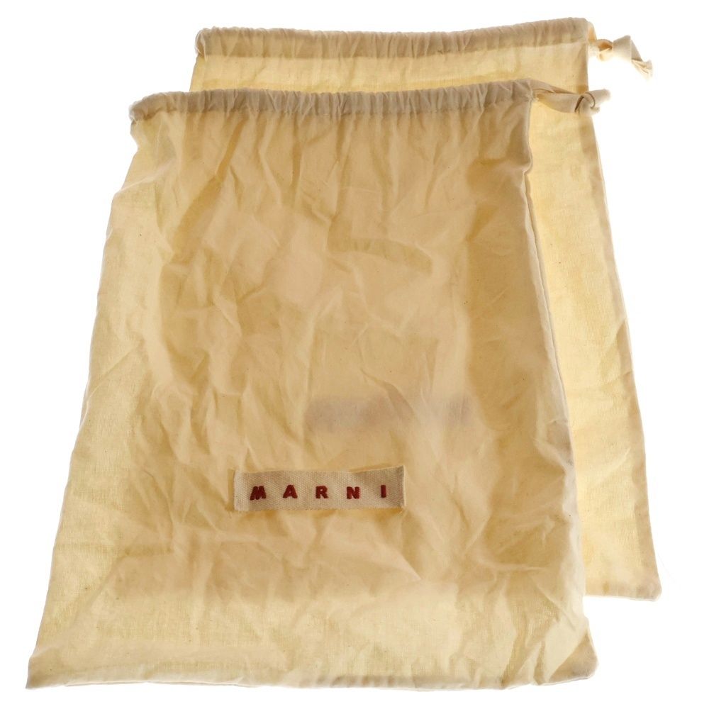 MARNI マルニ leather loafers レザー ダブルバックル付き ローファー ブラック KIN-KAAI_COM