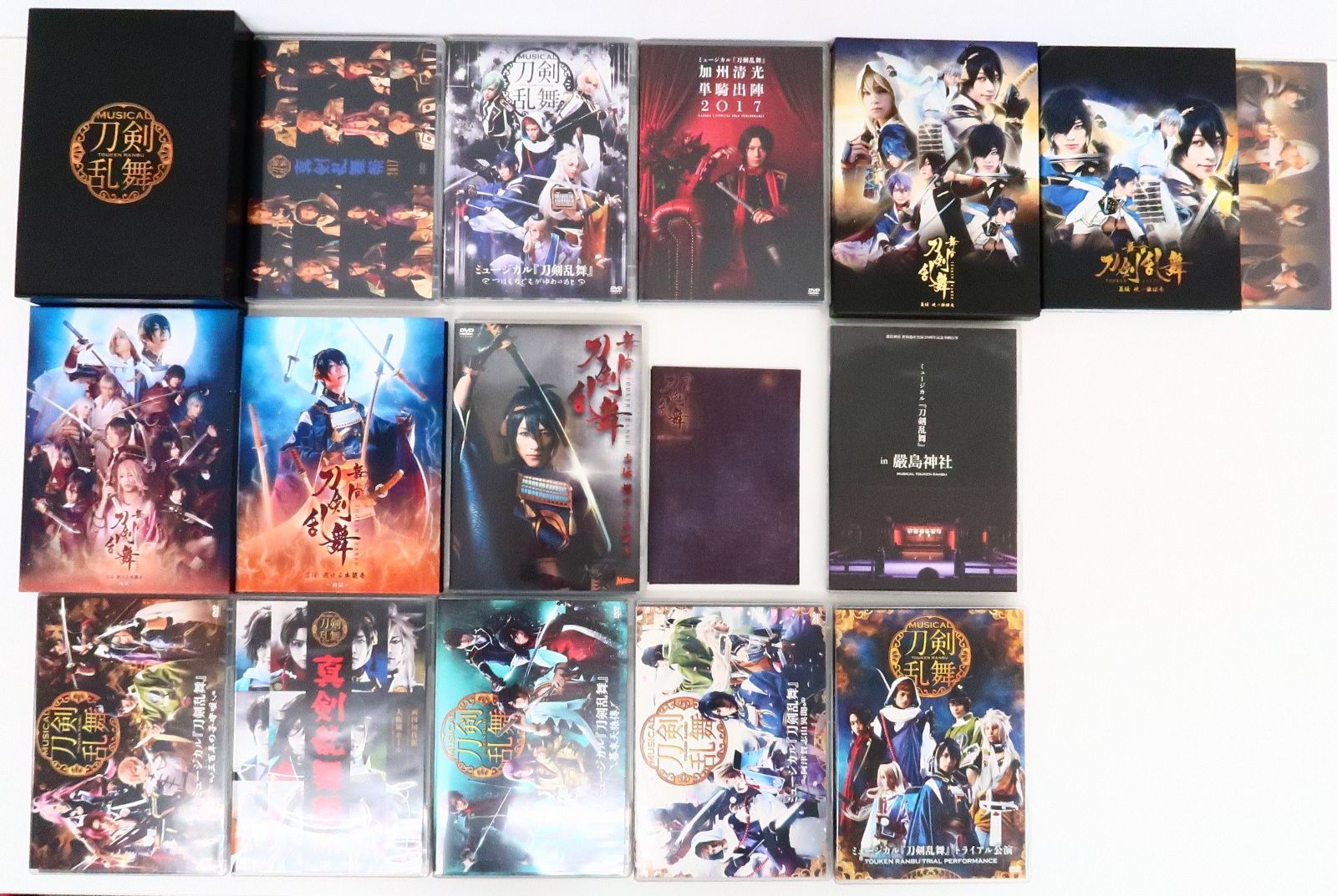 12本セット ミュージカル 刀剣乱舞 DVD まとめ 真剣乱舞祭/加州清光