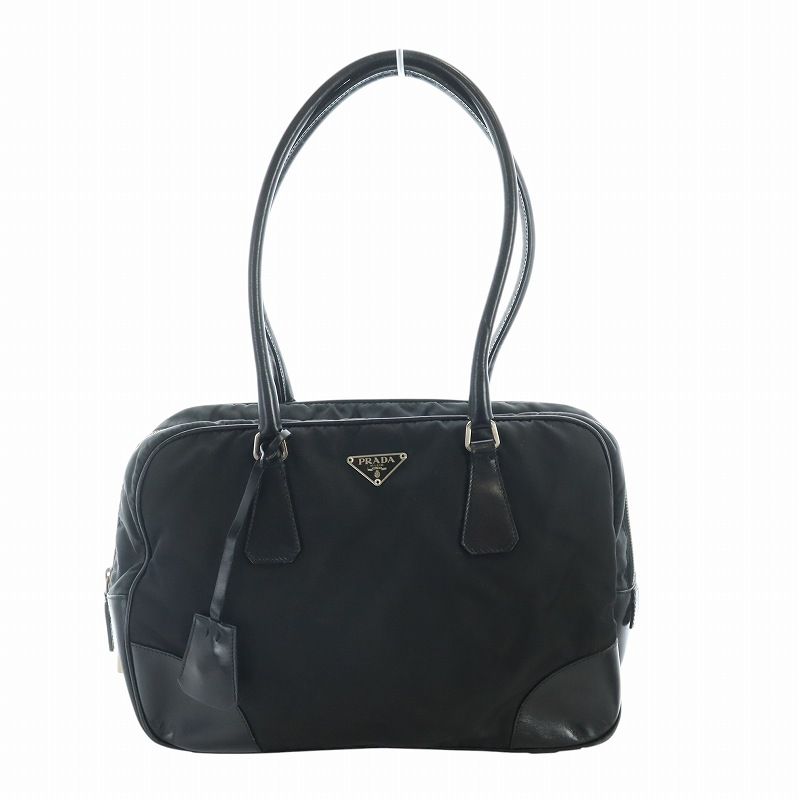 プラダ PRADA ハンドバッグ トート ボーリングバッグ テスートナイロン 