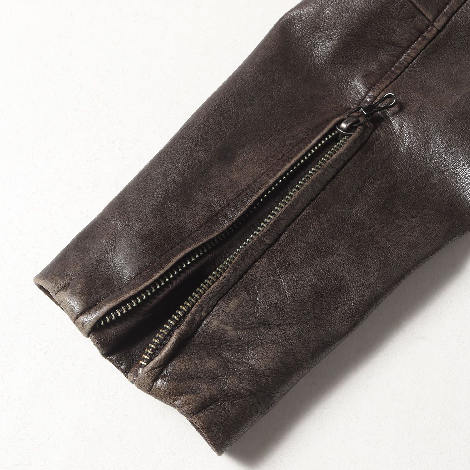 NANO UNIVERSE ナノユニバース ジャケット サイズ:40 ラムレザー