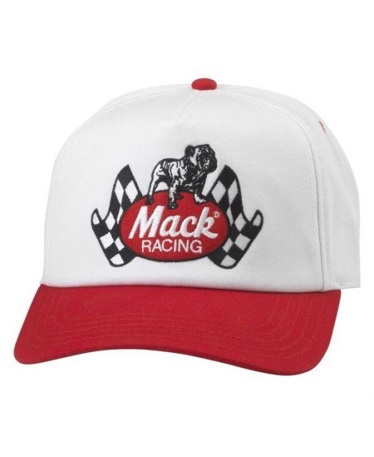 送料無料 アメリカンニードル メンズ 帽子 アクセサリー Men s White Mack Trucks Roscoe Racing Adjustable Hat White