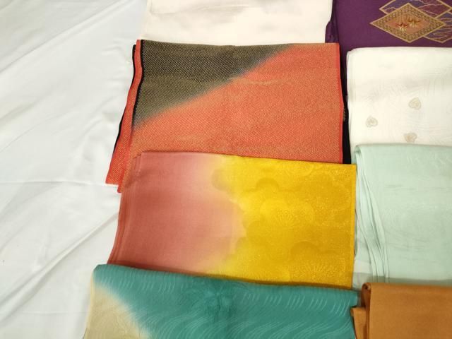 平和屋着物★和装小物　上質な帯揚げ　10枚セット　逸品　AAAO4936ps 平和屋着物☆和装小物 上質な帯揚げ 10枚セット 逸品 AAAO4936ps