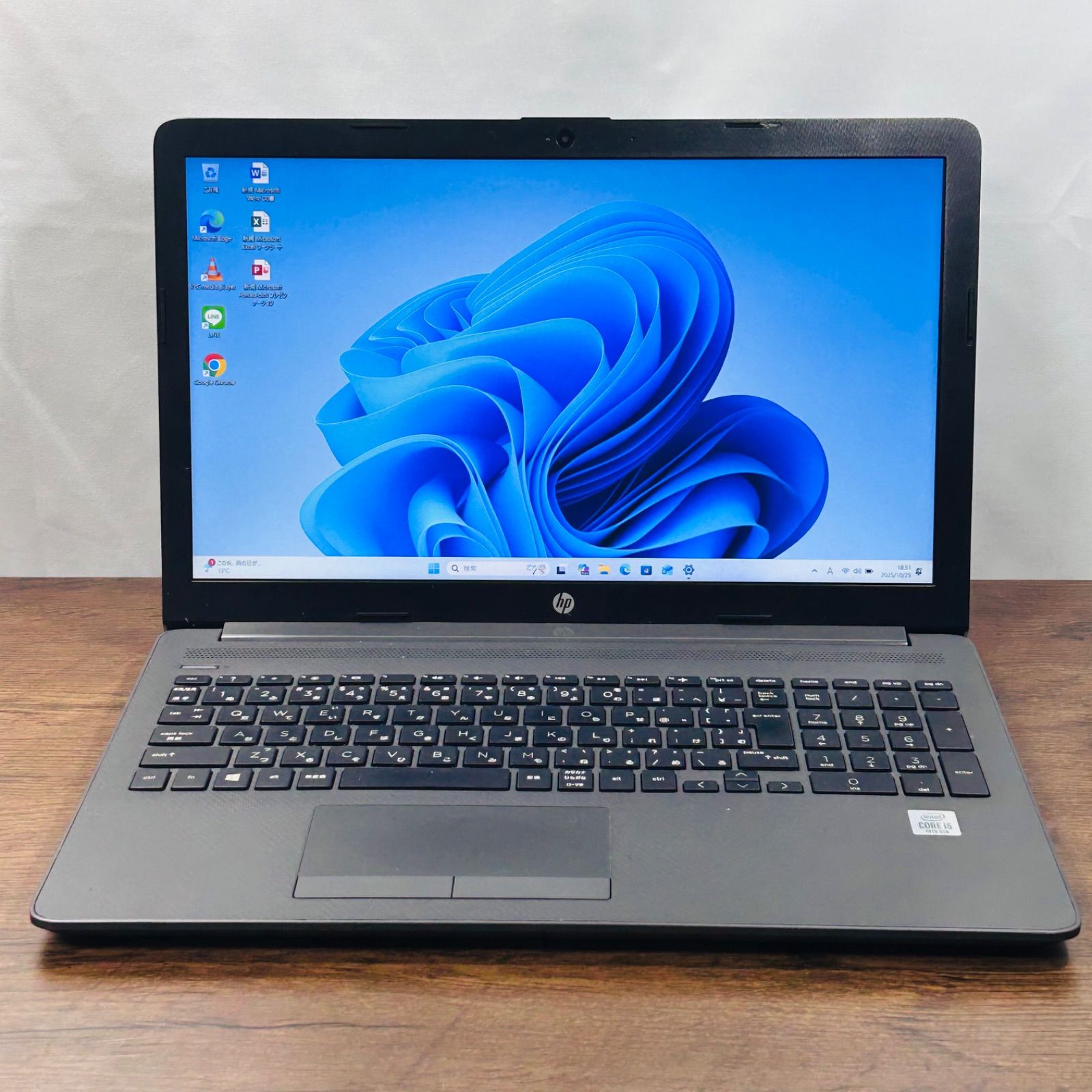 2020年式 第10世代core i5 SSD512GB|メモリ20GB オフィス付きノートパソコン Windows11設定済みですぐに使える WEBカメラ DVDドライブ搭載 FHD高性能液晶 HP250G7