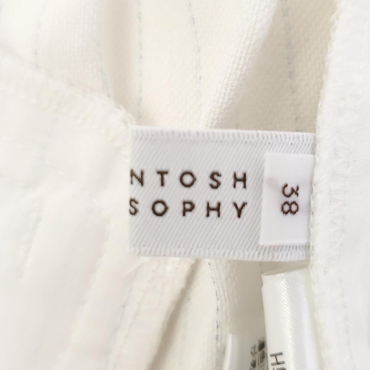 ストライプ ウエストゴム