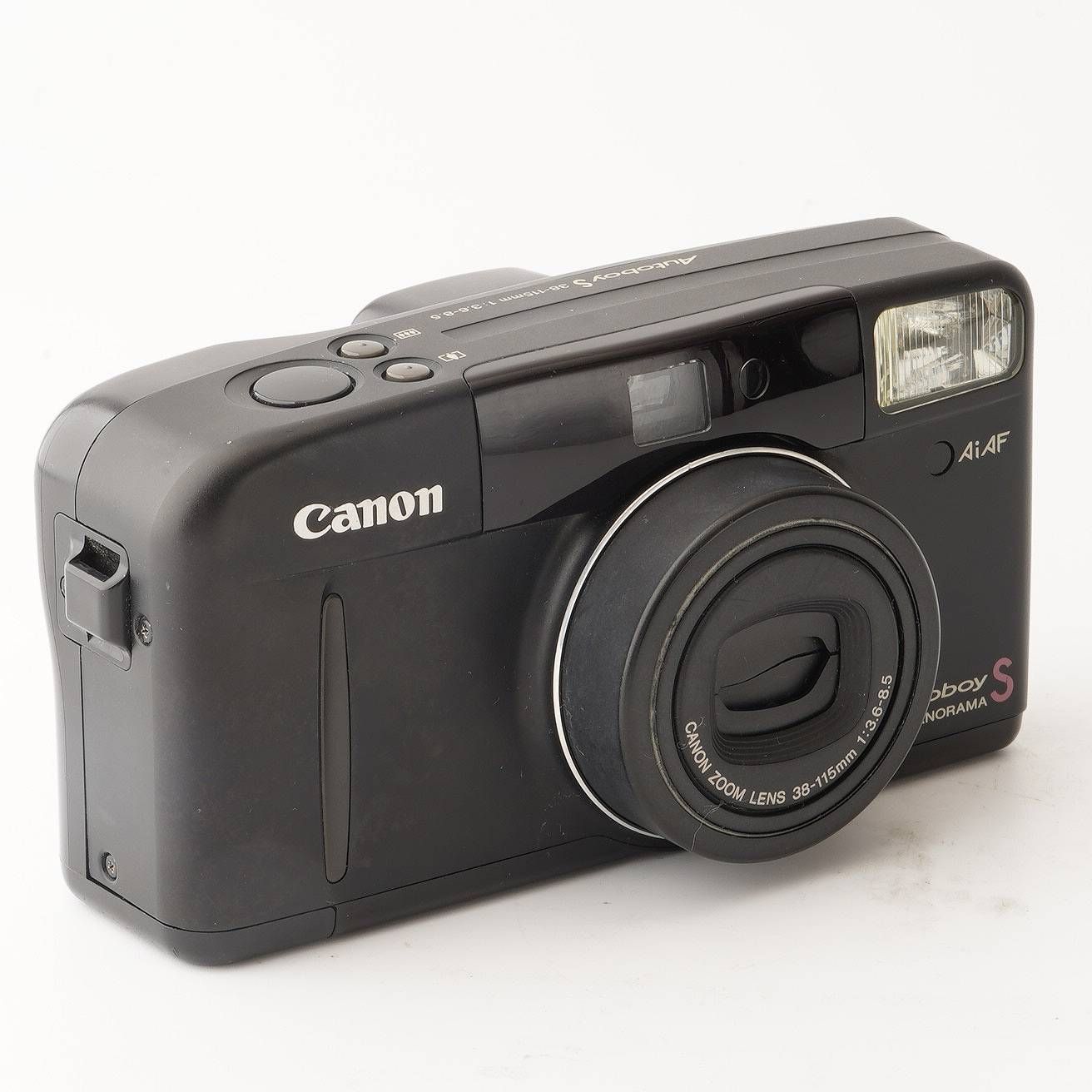キヤノン Canon Autoboy S 配送 ブラック / 38-115mm F3.6-8.5 Canon