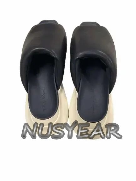 Rick Owens リックオウエンス 23SS GETH PUFFER SLIDE ゲス