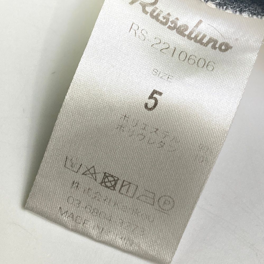 サイズ：5 RUSSELUNO ラッセルノ  スウェット 半袖トレーナー ルチャ  ブラック系 [240101480411] ゴルフウェア メンズ ストスト RUSSELUNO ラッセルノ スウェット 半袖トレーナー ルチャ