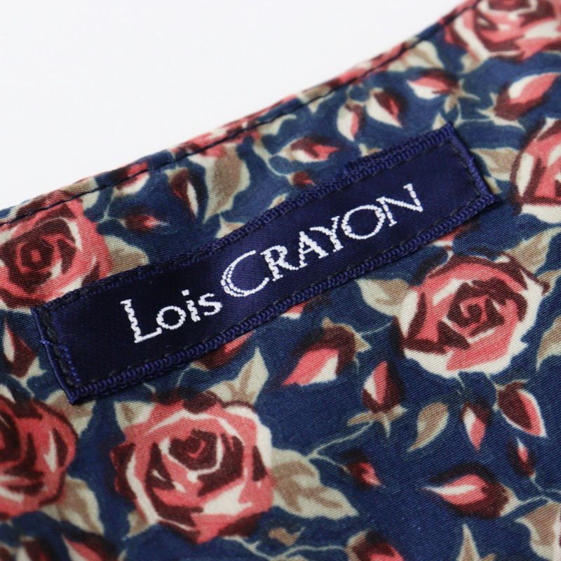 ロイスクレヨン Lois CRAYON ローズプリント ウエストマーク