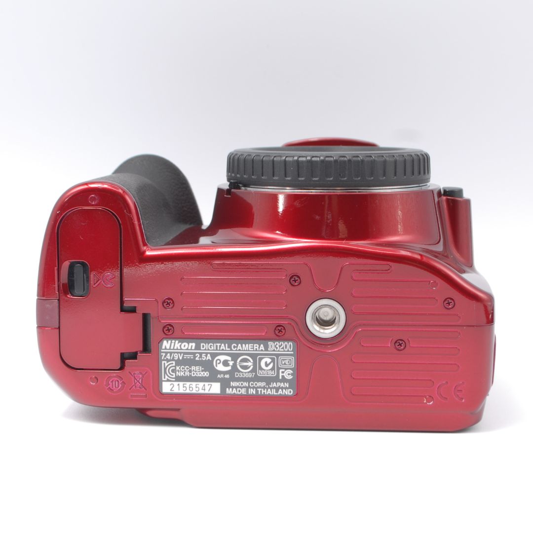❤️希少レッドカラー❤️スマホ転送❤️Nikon D3200 ❤️希少レッド