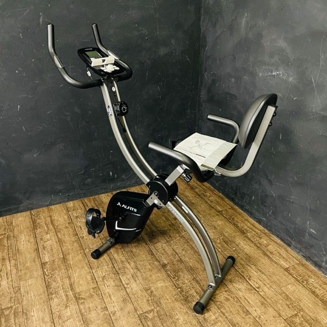 ALINCO ALFITS AFBX4620 フィットネスバイク クロス エアロバイク 動作保証 筋トレ エクササイズ 折りたたみ アルインコ|514395
