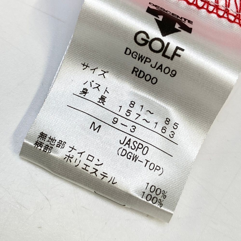 サイズ：M DESCENTE GOLF デサントゴルフ DGWPJA09 ノースリーブ