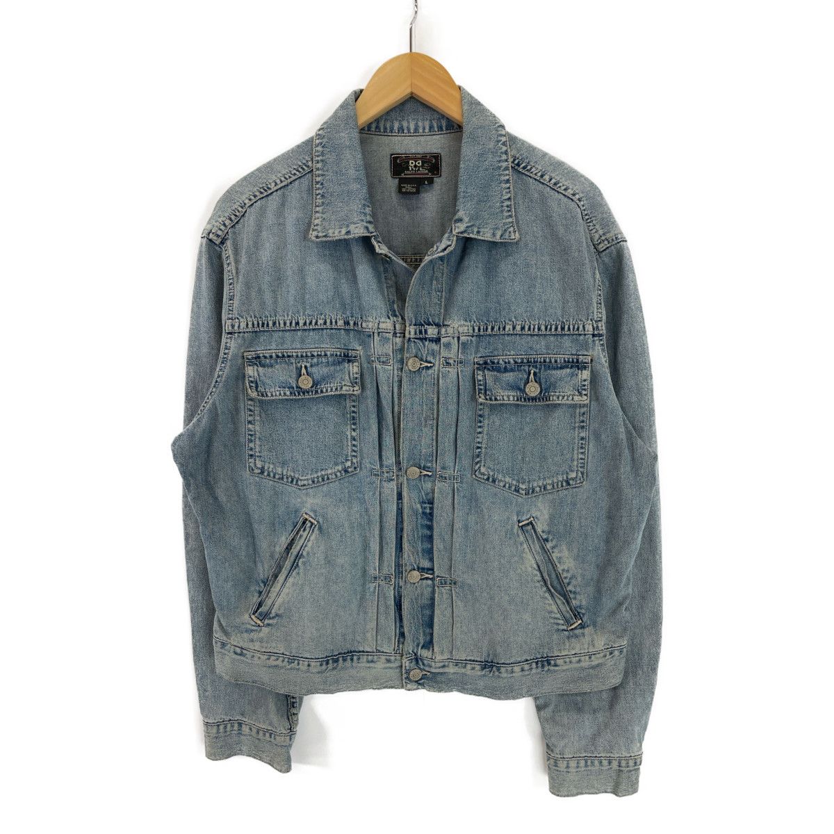 RRL デニムジャケットビンテージダメージ加工三つ星 【公式通販】