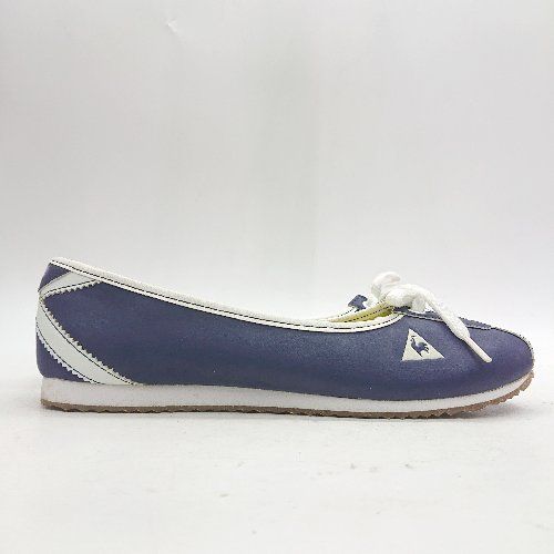 ◇ le coq sportif ルコックスポルティフ スポーツシューズ サイズ23.5 ネイビー レディース E  【1408060056163】