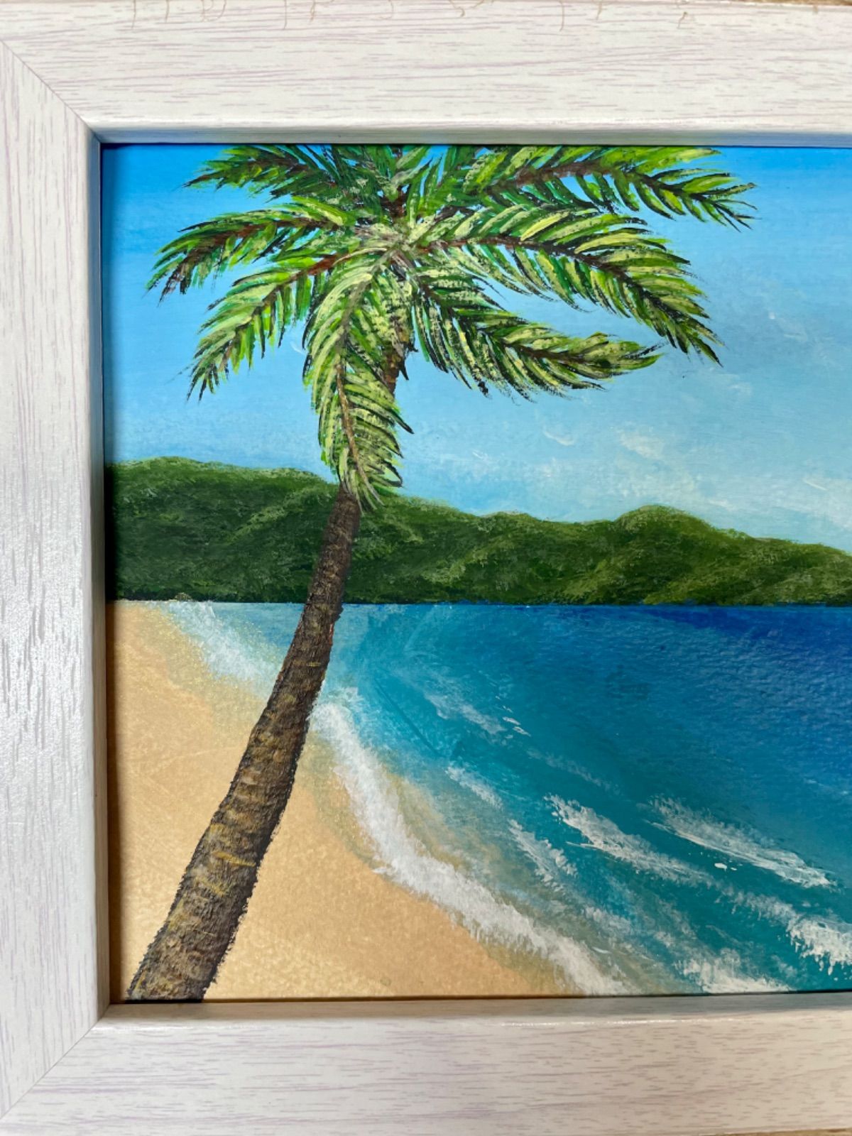 売切り特価 beach アクリル原画 ② | academiadevendasmb.com.br