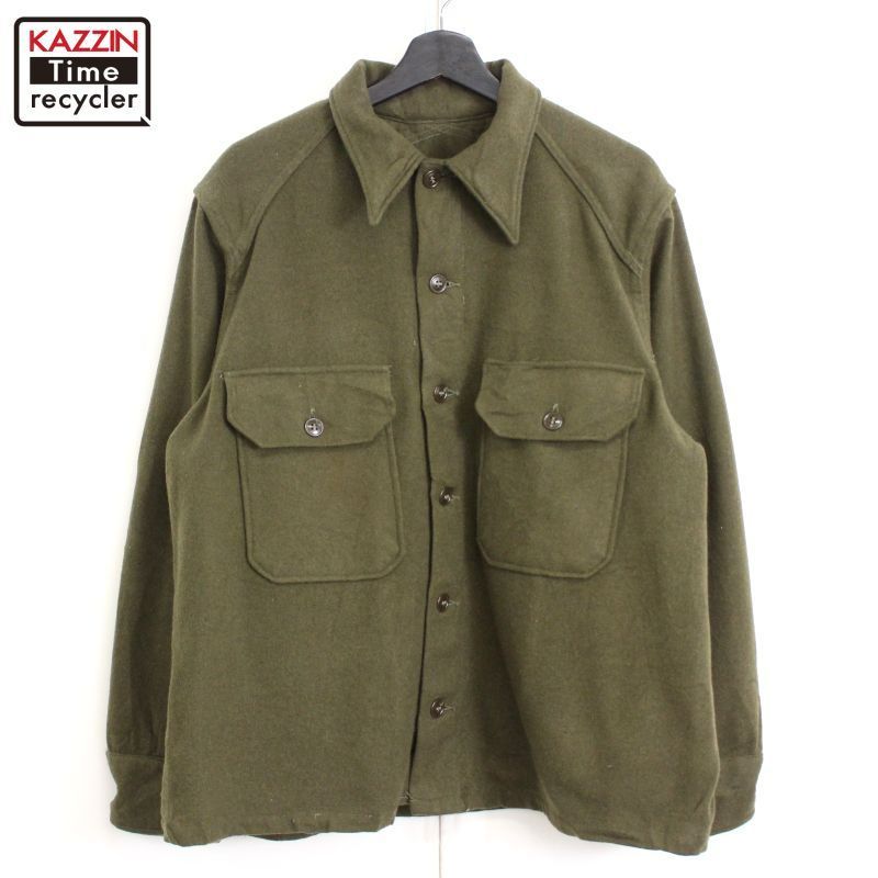 50s USA製 vintage U.S.ARMY OG-108 ウール ミリタリージャケット 