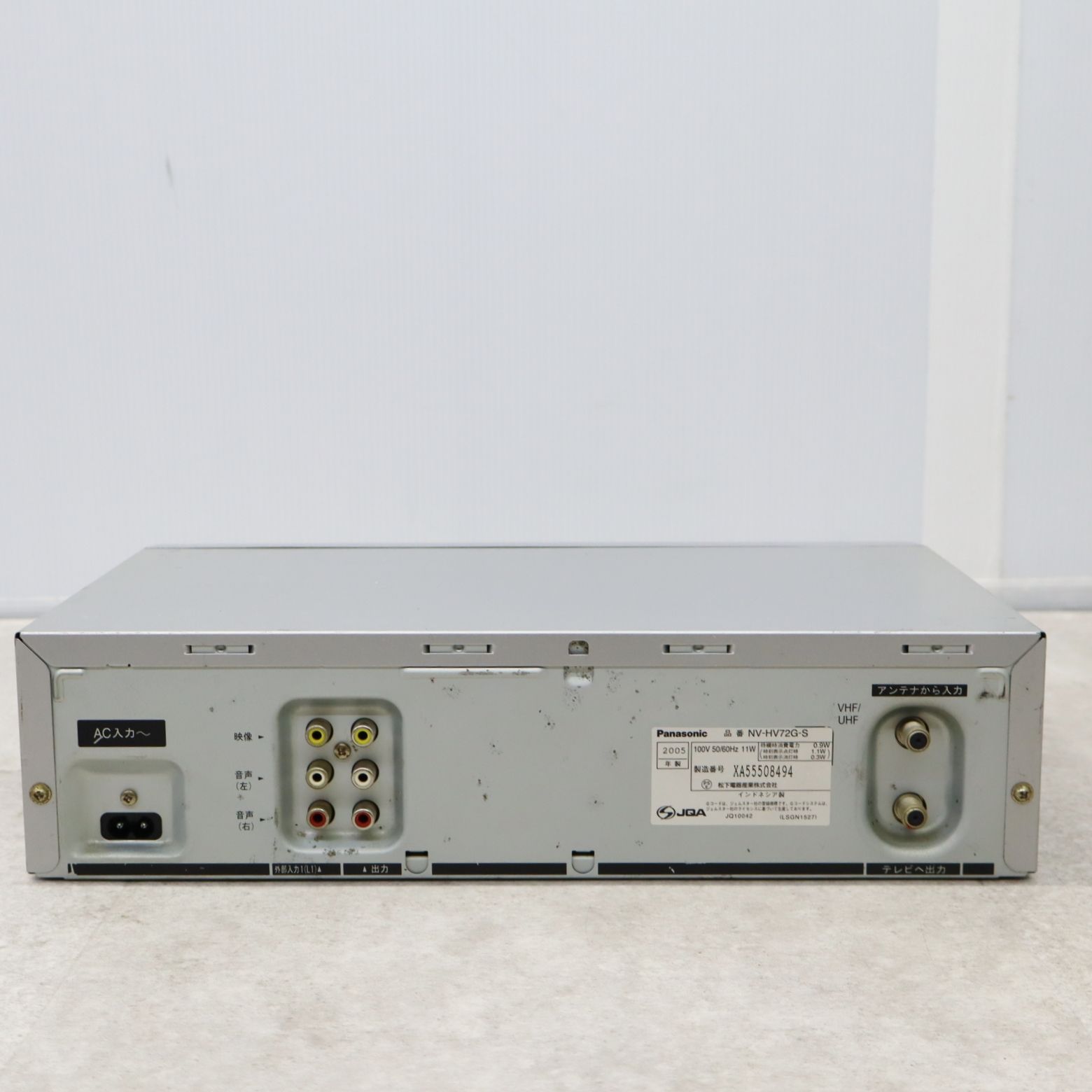 Victor 】S-VHS ビデオデッキ ビクター HR-X1 ジャンク