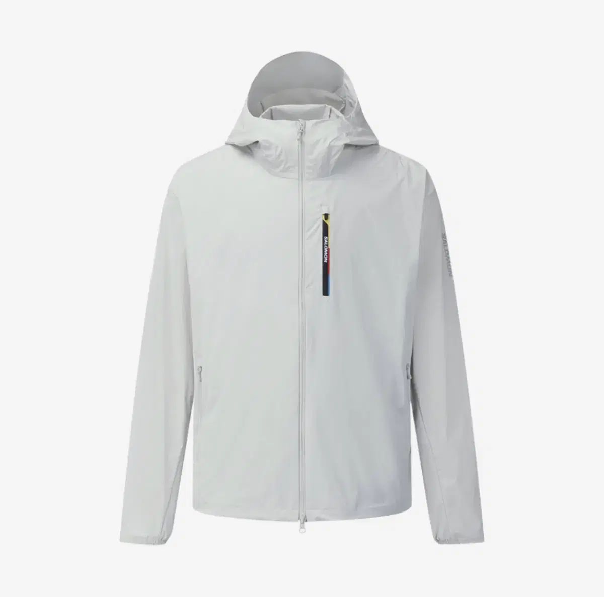 SALOMON サロモン モディ セイ ウィンドシェル ウインドブレーカー ライトグレー