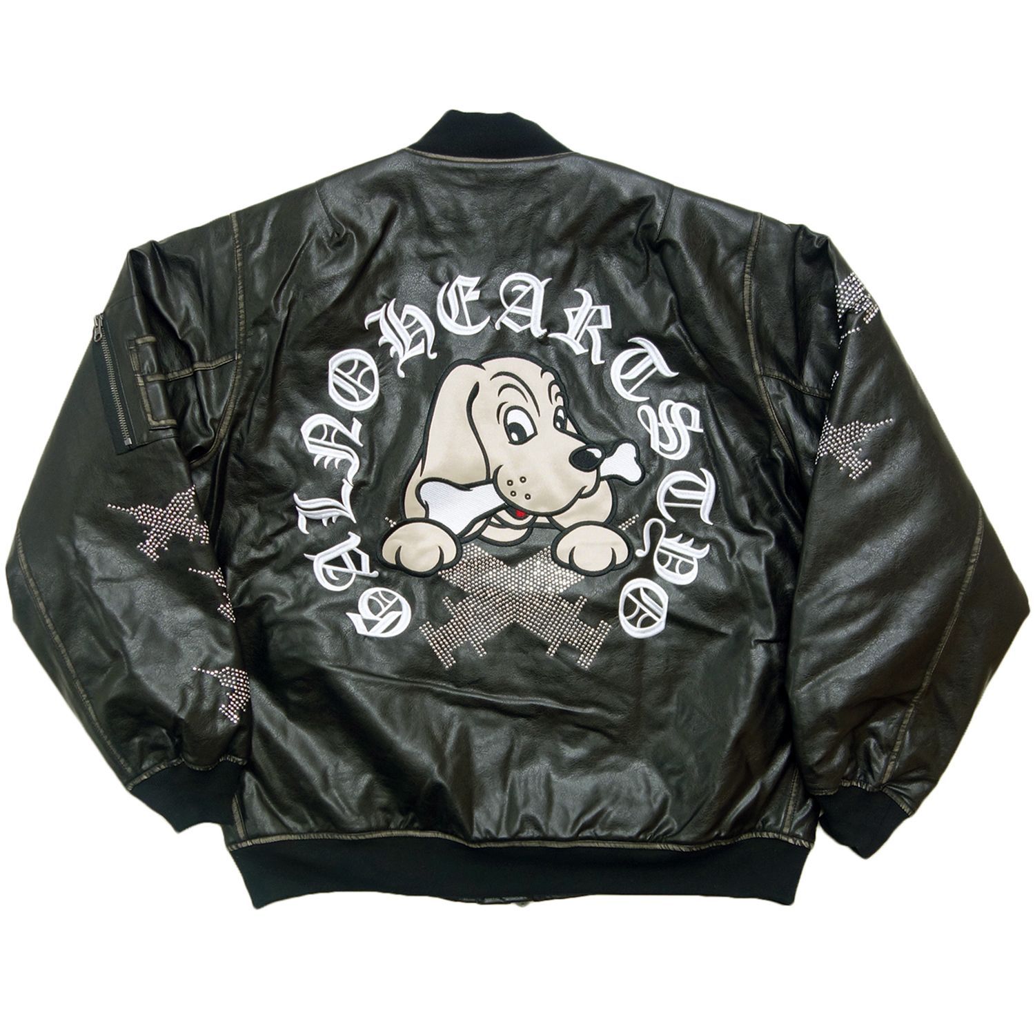 送料無料 ガルフィー MA-1 ジャケット 黒 153028 GALFY ブルゾン MA1