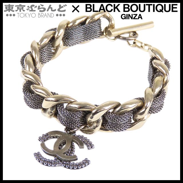 CHANEL フラワーモチーフ メッシュブレスレット 花 CHANEL(シャネル) ブレスレット(レディース) - 海外通販のBUYMA