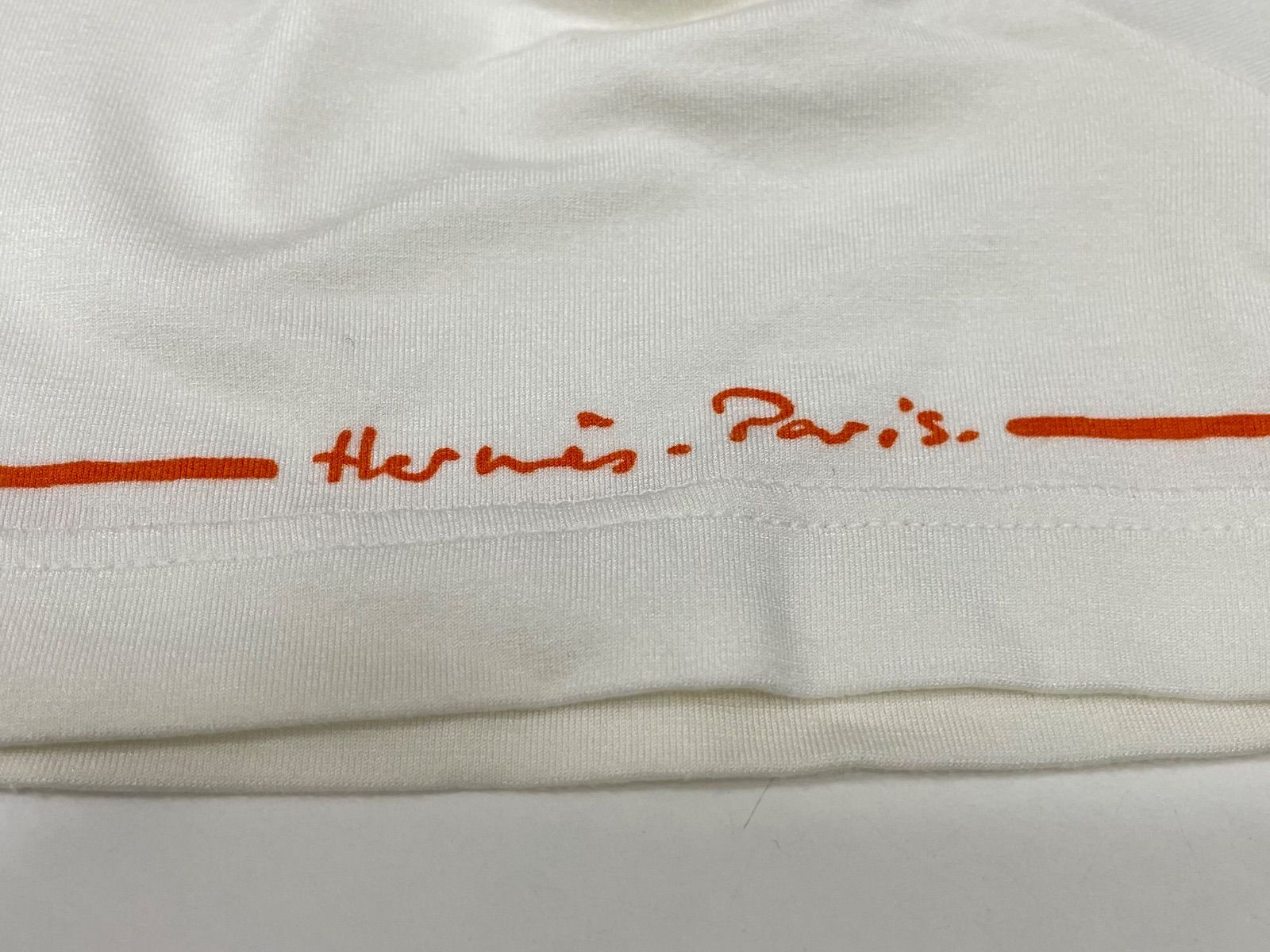 HERMES エルメス 思いがけない馬 Tシャツ 半袖 ペイント