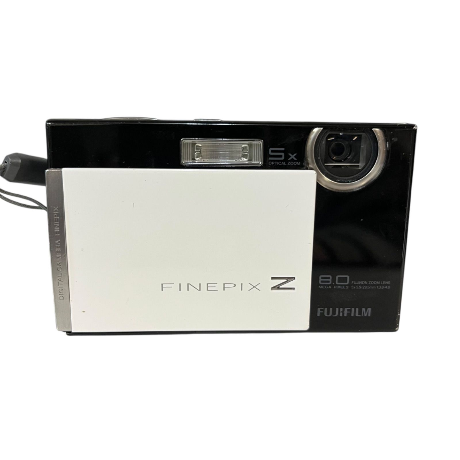 FUJIFILM FinePix Z100fd ブラック ホワイト デジカメ