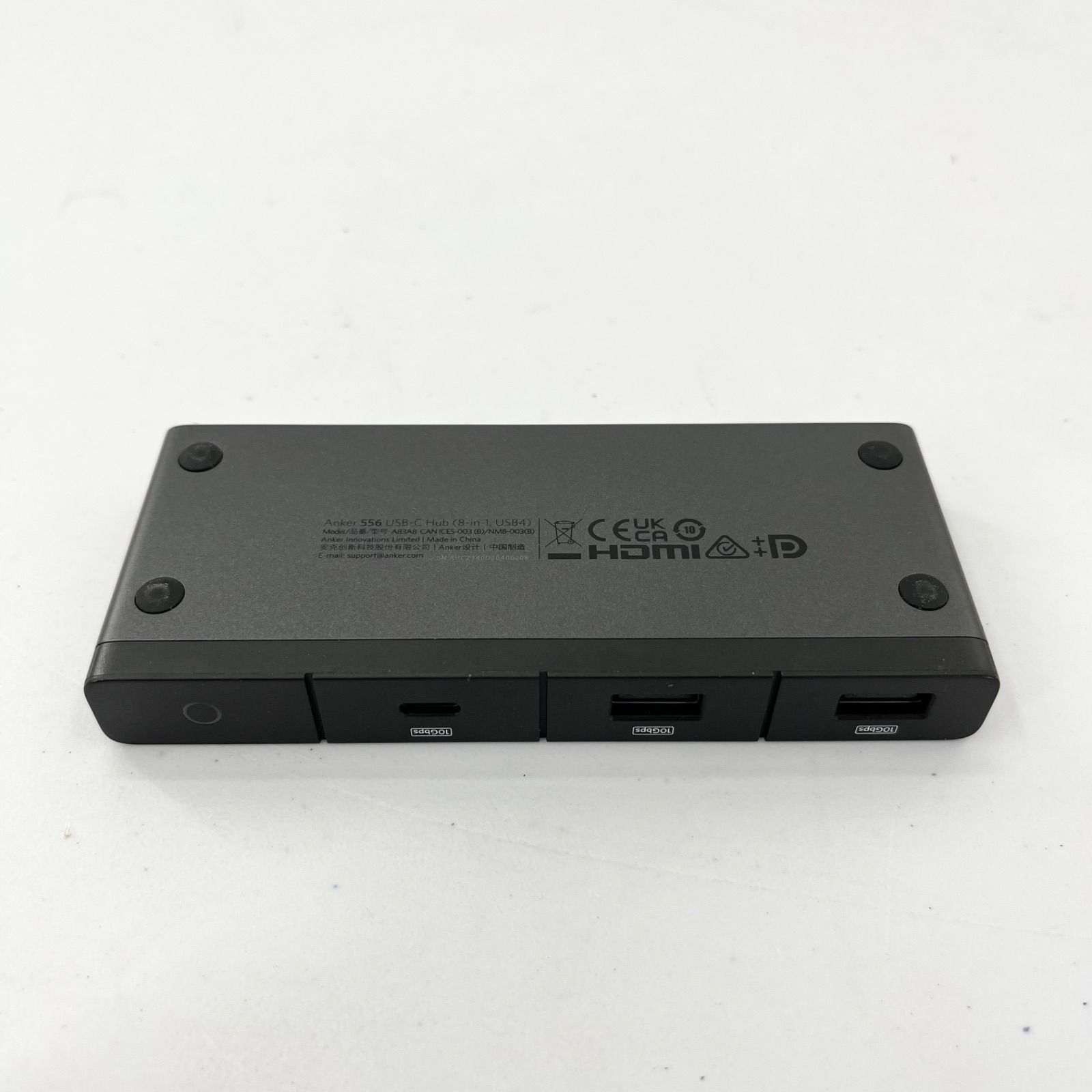 ANKER 556 8-in-1 USBハブ HDMI対応 Anker（アンカー）556 USB-C ハブ