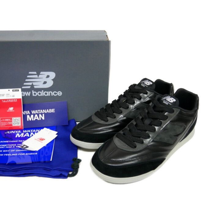 JUNYA WATANABE MAN×new balance ジュンヤワタナベ ニューバランス 国内正規 24SS URC42JW RC42 スニーカー WM-K101-001 BLACK ブラック US11 29 D