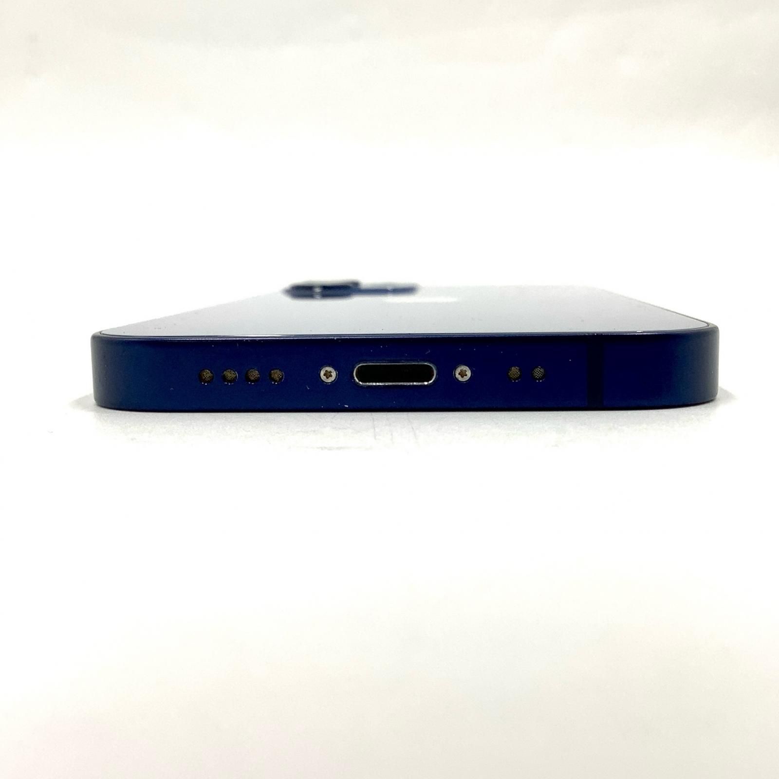 iPhone 12 mini 128GB ブルー SIMフリー 77% 【使い捨て】 ? 動作確認済