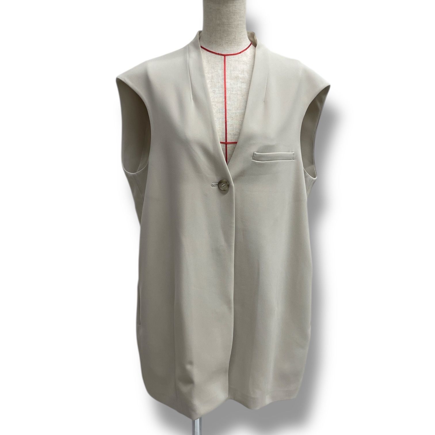 RIM.ARK Minimal cocoon vest セット38 ジレ RIM.ARK リムアーク Minimal cocoon vest JK ベスト ジレ ライト