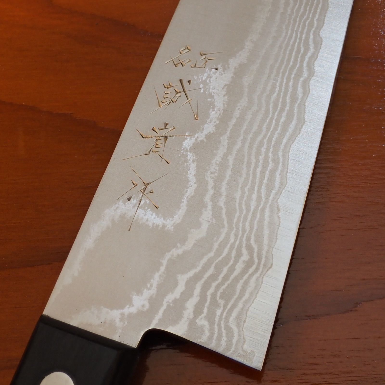 手作り VG10 三徳包丁　165mm 日本製　鍛冶屋直　包丁　キッチンナイフ　knife ステンレス