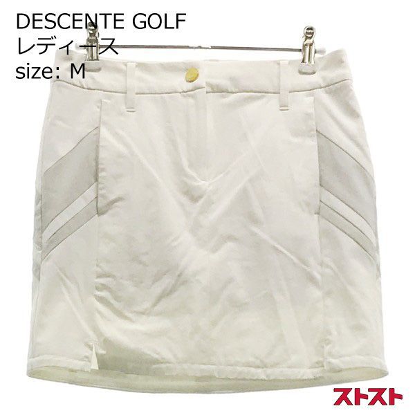 DESCENTE GOLF デサントゴルフ DGWNJE07 インナー付スカート ホワイト