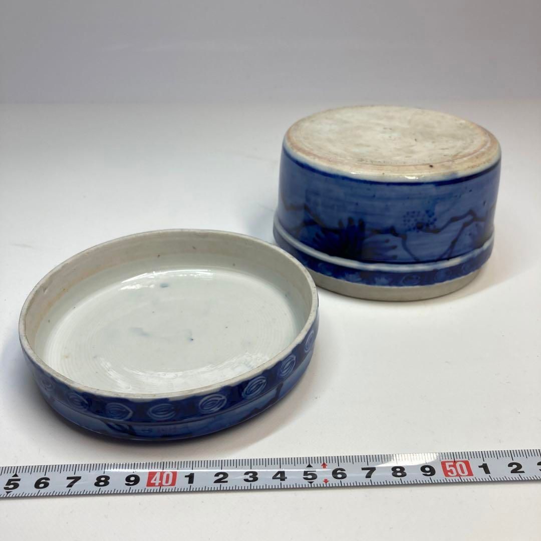 ・中国清時代　青華　龍図　蓋物　タカト　本さ5-0518☆ 中国清時代 青華 龍図 蓋物 タカト 本さ5-0518☆ - メルカリ