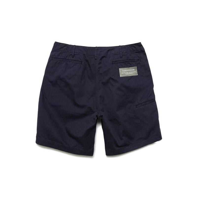 Human Made EMBROIDERY CHINO SHORTS NAVY - メルカリ