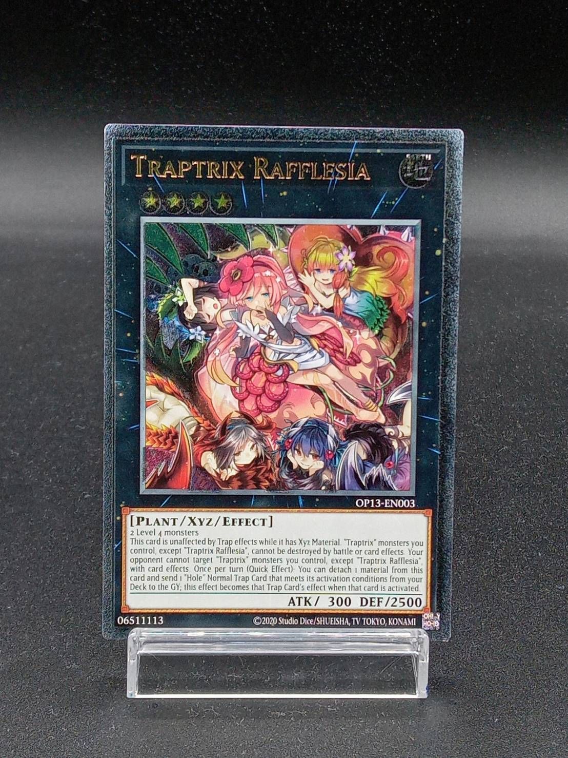 遊戯王 Traptrix Rafflesia /フレシアの蟲惑魔 レリーフ