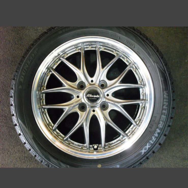 T-2122 本州 WM02 165 60R15 ハスラー デリカミニ フ クロスオーバー 等 15インチスタッドレス タイヤホイール