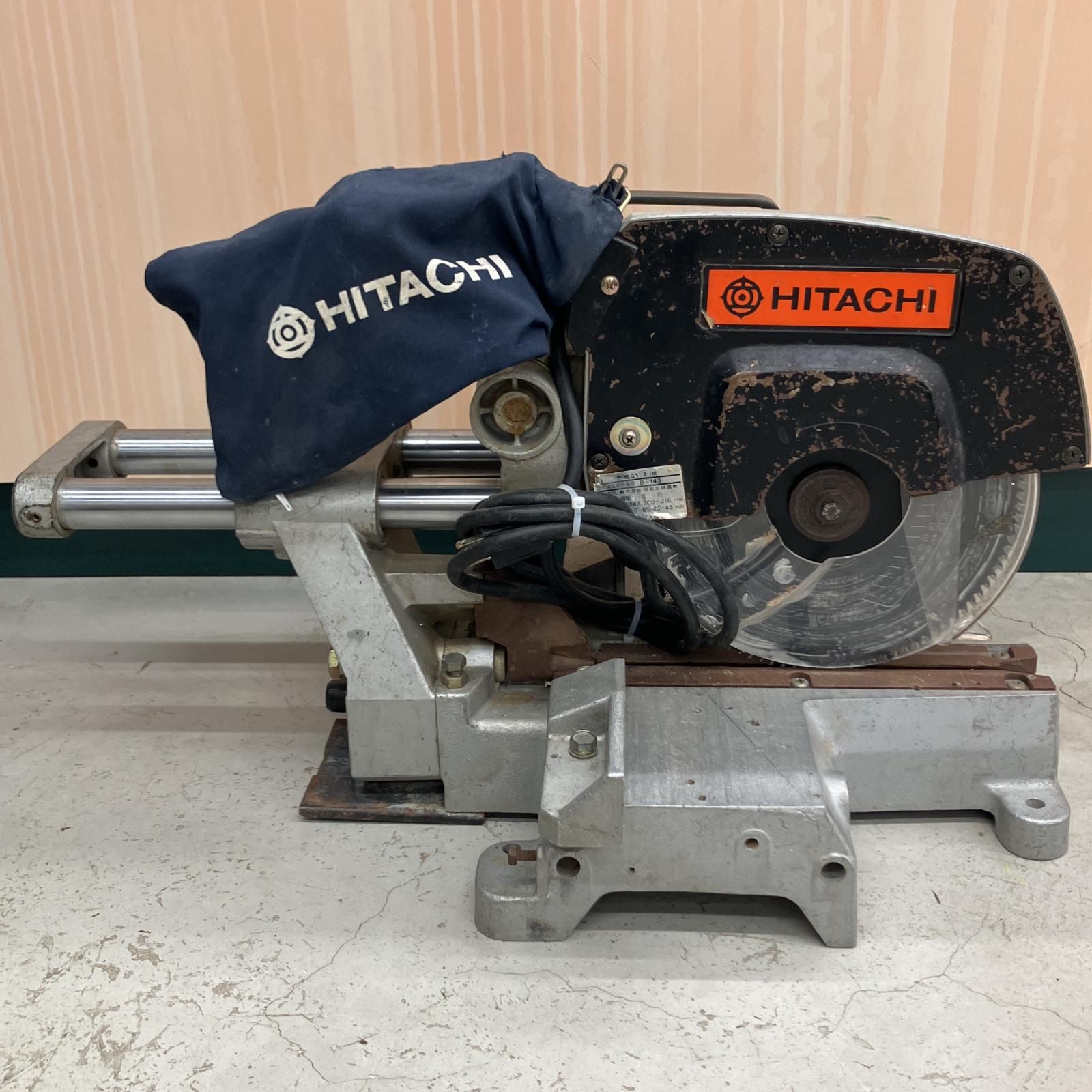 HITACHI 日立 スライド丸のこ C8F グリーン コード式 216mm 100v HITACHI スライド式丸ノコ コード式