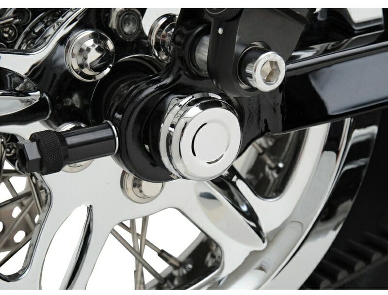 ビレット リア アクスル キャップ 2008〜12年XL|クローム WWW_NOITHATQUANGTHANH_NET