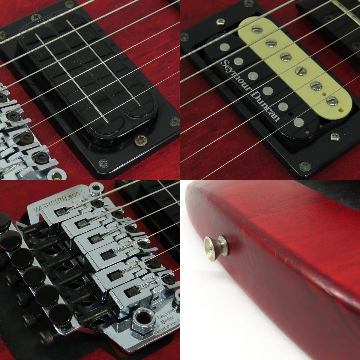 Washburn ワッシュバーン N2 Mod パデュークステイン Nuno Bettencourt ヌーノ・ベッテンコート シグネイチャー  エレキギター ※中古 - メルカリ