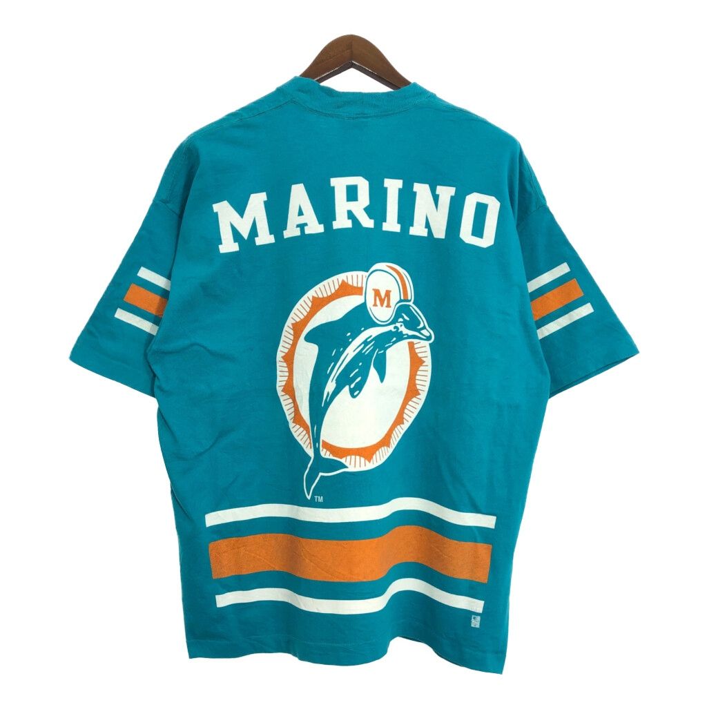 90年代 USA製 PRO PLAYER NFL マイアミ・ドルフィンズ Tシャツ