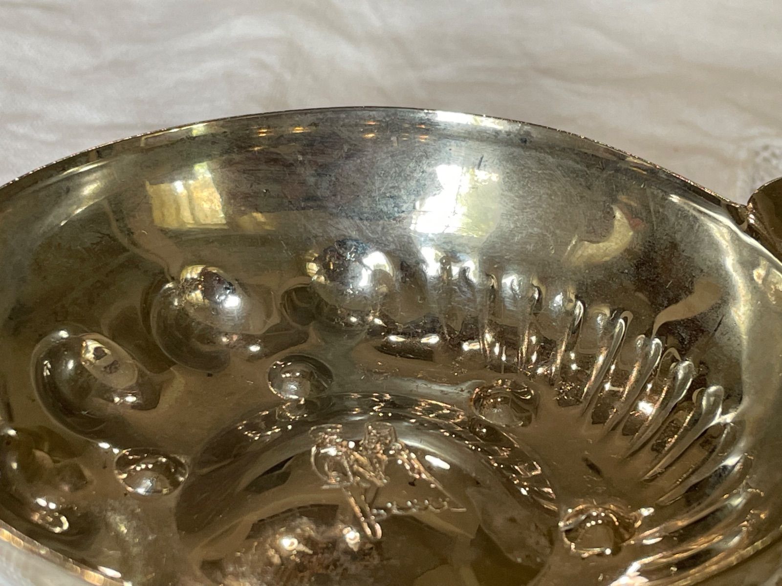 アンティーク　ソムリエ用タストヴァン フランスアンティーク タストヴァン メタル ワインテスティング