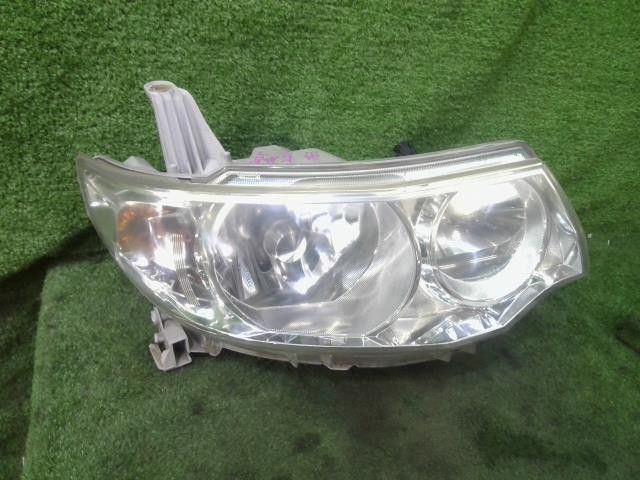 美品！タント ヘッドライト L385S L375S/L385S タントカスタム 純正HID車用 4連イカリング