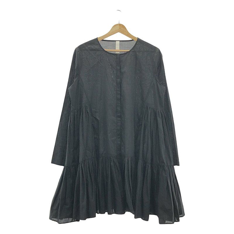 MERLETTE | マーレット | ノー ギャザー ボリューム ワンピース | XS | ブラック | レディース