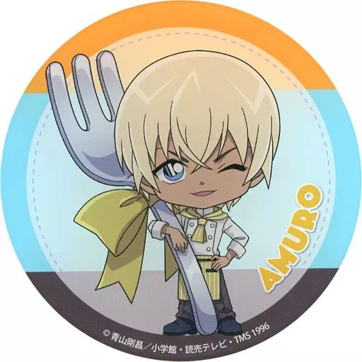 中古】コースター 安室透 「劇場版 名探偵コナン 黒鉄の魚影×Cake.jp