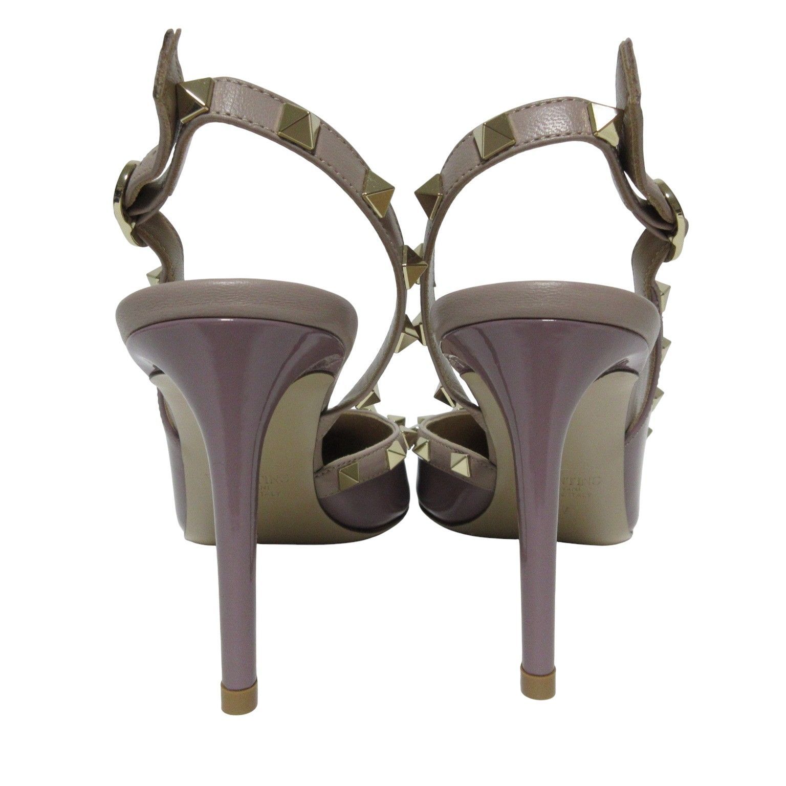 新品　VALENTINO　ロックスタッズパンプス　37 新品ヴァレンティノ VALENTINOロック スタッズ スリングバック