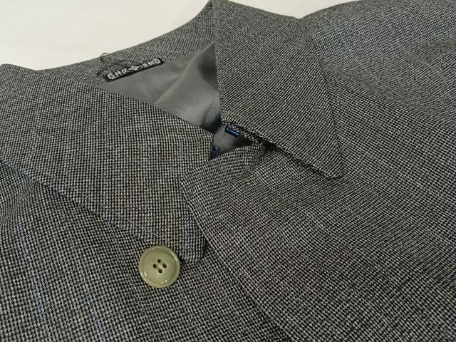 平和屋着物○男性 コート 角袖 格子 AAAX0346np