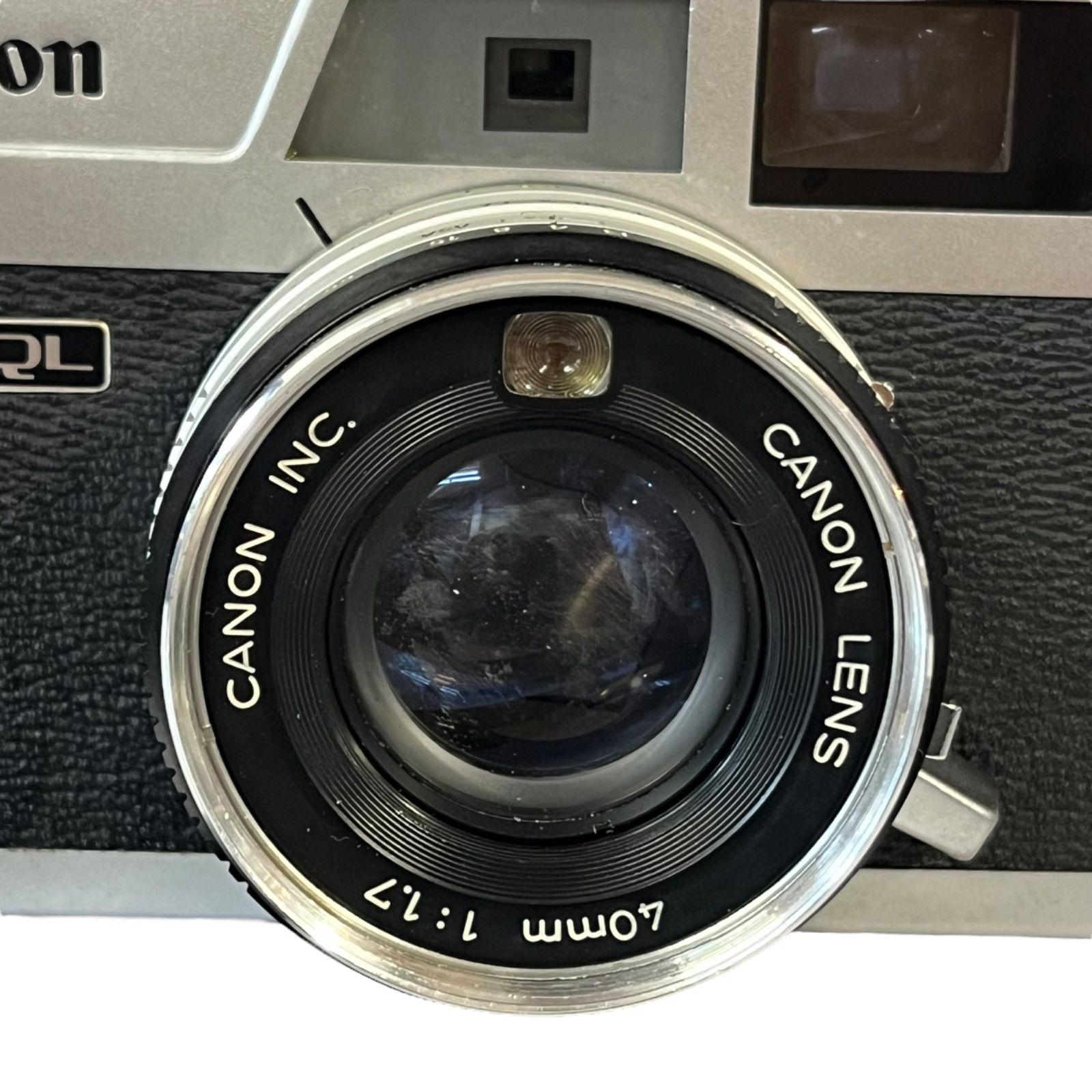 管32571】動作未確認☆CANON キヤノン Canonet QL17 40mm F1.7