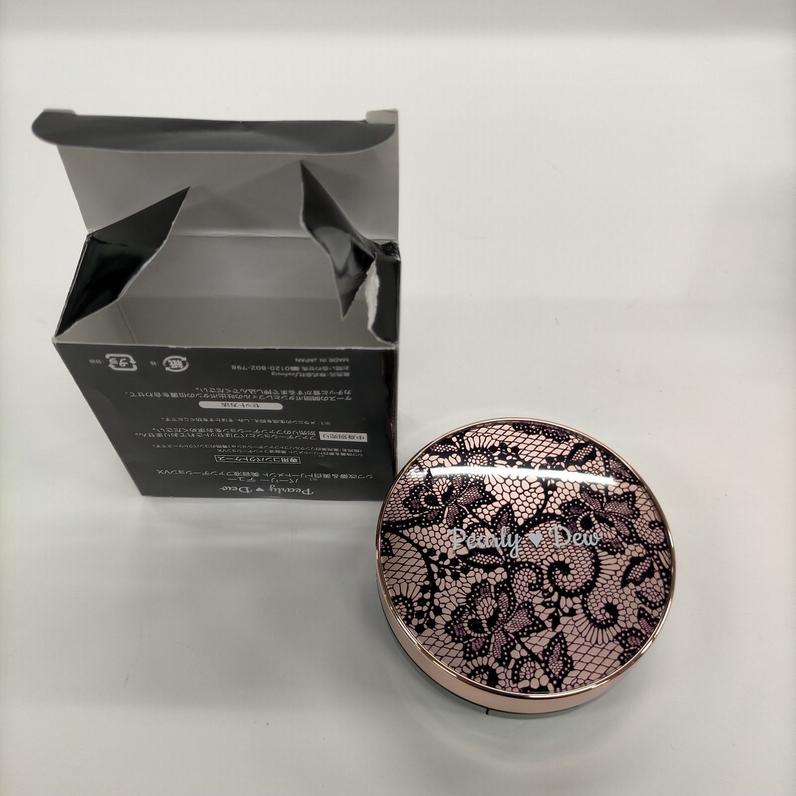 パーリーデュー　美容液ファンデーションVX　コンパクト & リフィル　セット パーリーデュー シワ改善＆美白トリートメント 美容液