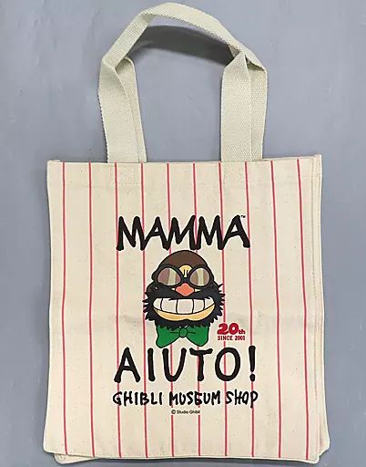 中古】雑貨 マンマユート・ボス トートバッグ 「紅の豚」 三鷹の森